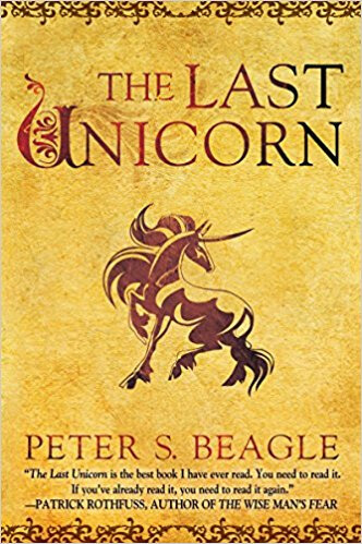 the last unicorn paperback